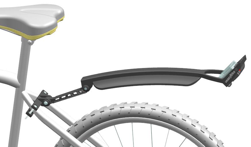 VEASY 1-B - Accessoire innovant pour vélo avec fixation haubans